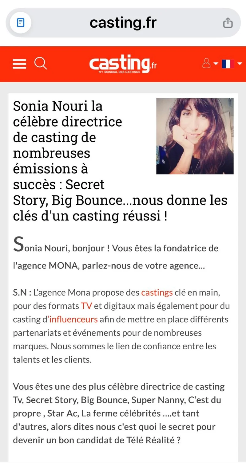 Article Purepeople — Sonia Nouri (Agence Mona) au Grand Dîner du 14 juillet à l'hôtel Pullman Tour Eiffel, 2021